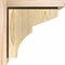 Ekena Millwork Monterey Rough Sawn Corbel w/Backplate, Douglas Fir, 8"W x 10"D x 10"H COR08X10X10MON01RDF - alternate 4